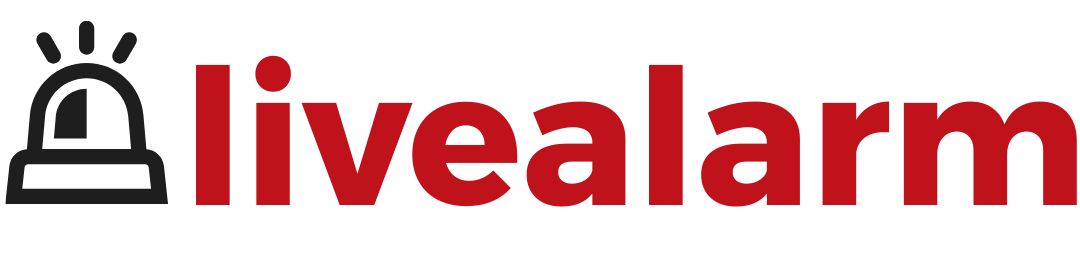 livealarm alarmanlagen logo impressum