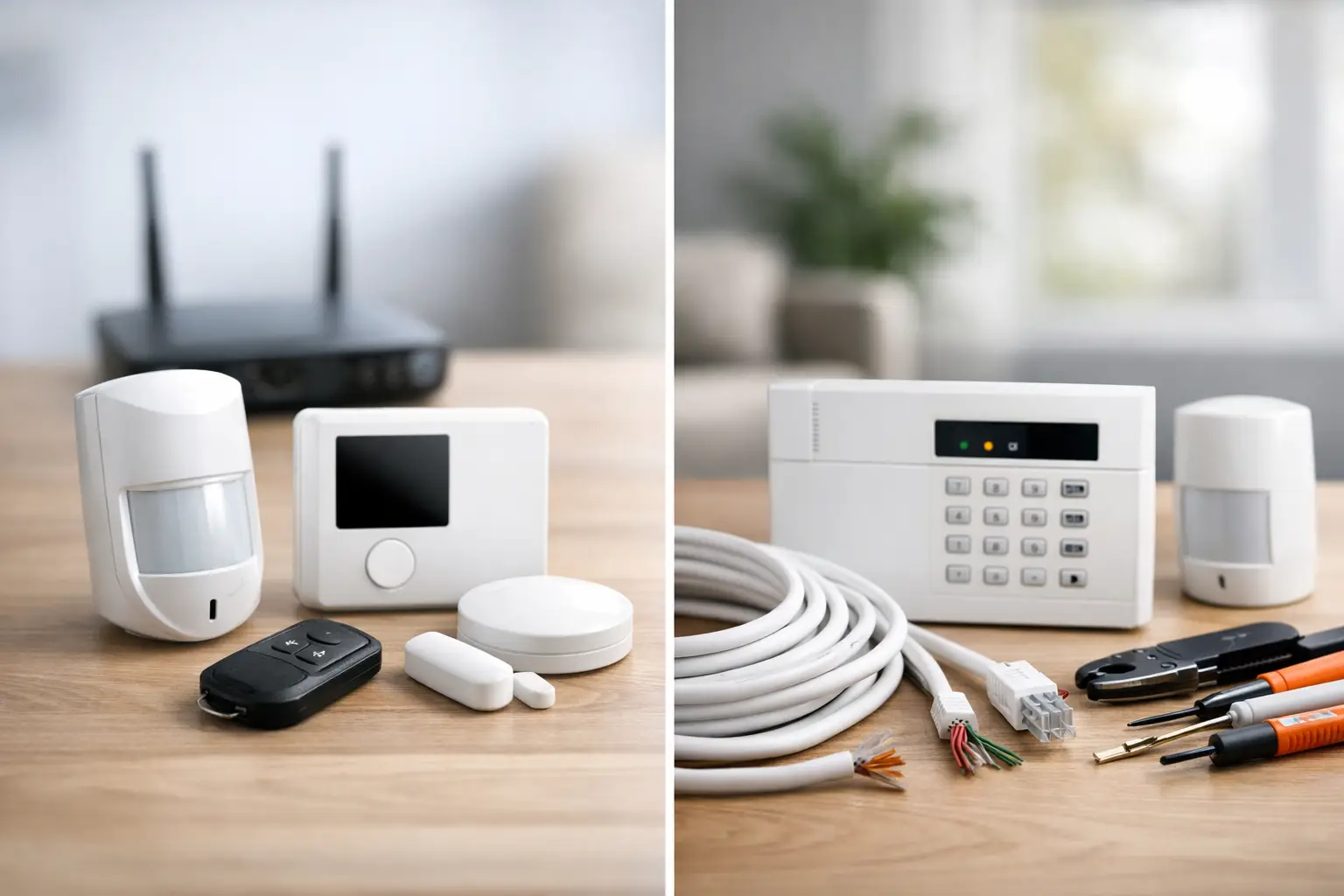 Funk oder Kabel Alarmanlage - was ist besser?