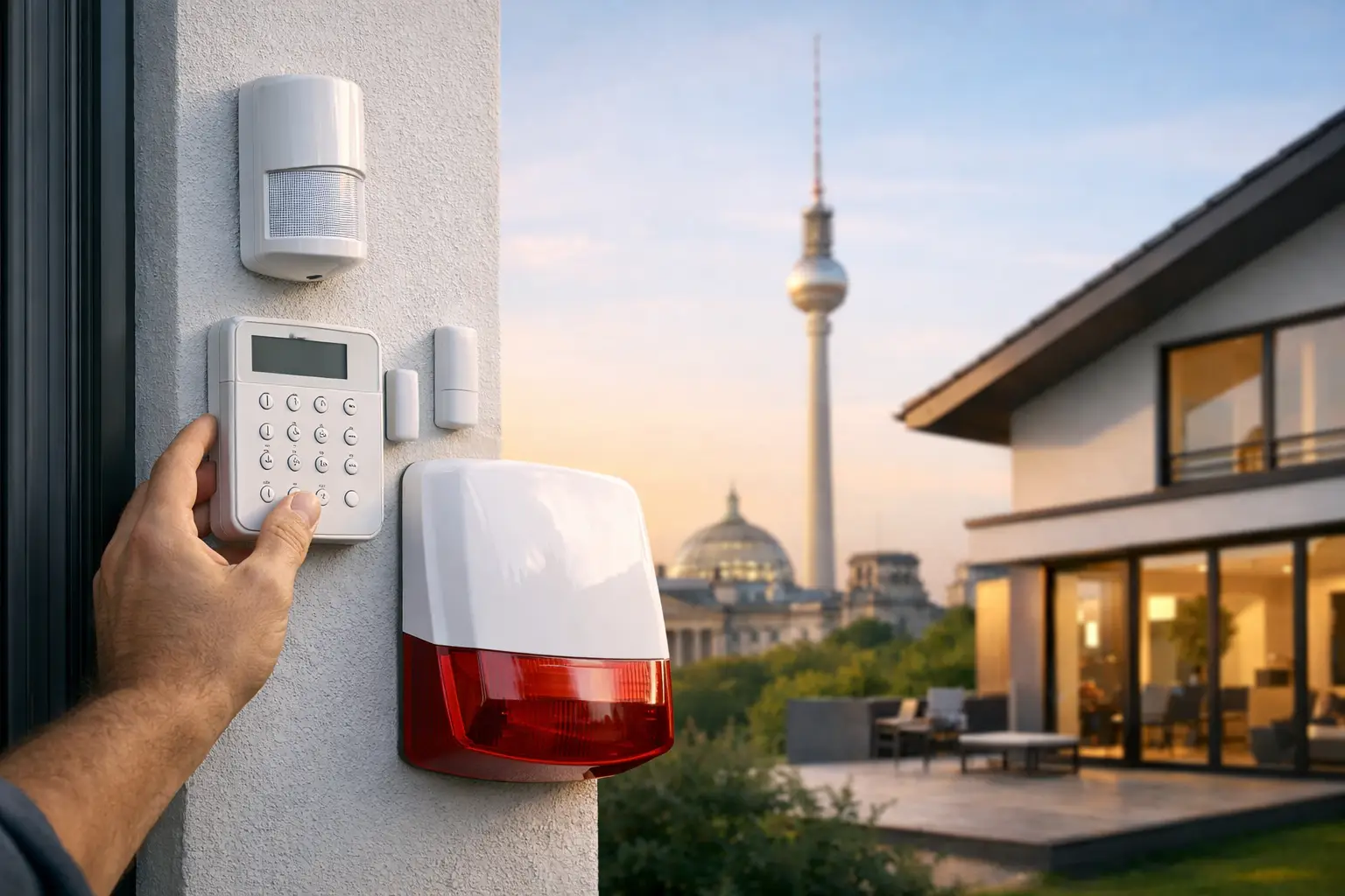 Alarmanlage Haus nachrüsten Berlin