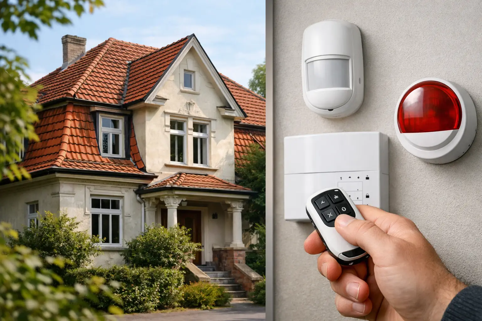 Alarmanlage Haus im Altbau richtig nachrüsten