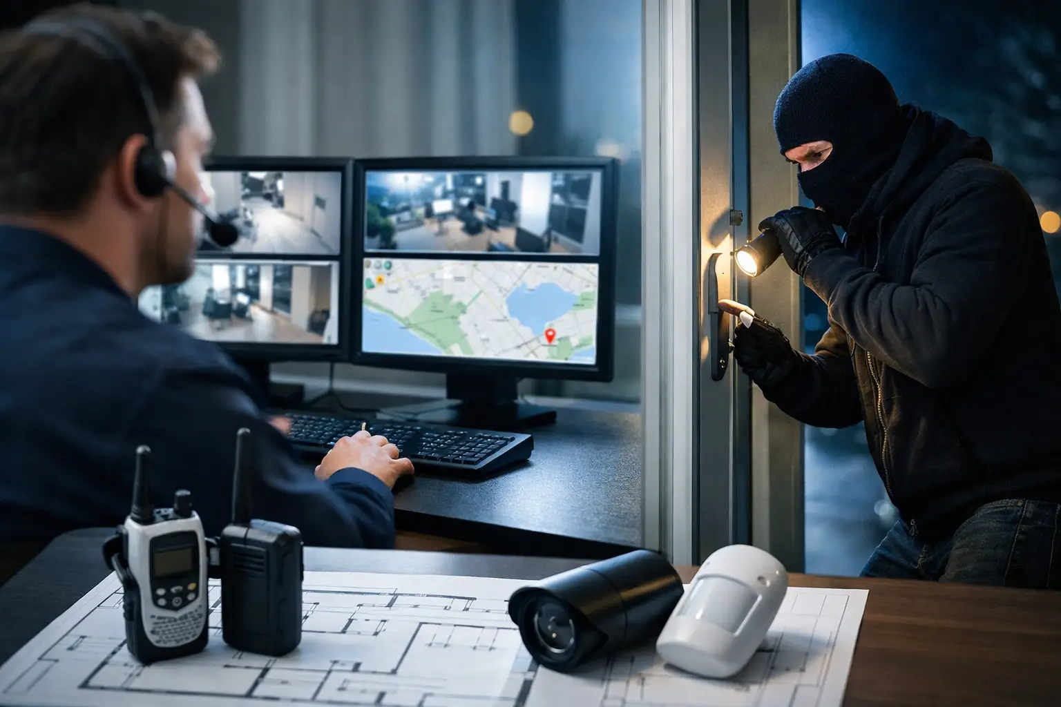 Aktive Alarmverfolgung bei Einbruch richtig planen