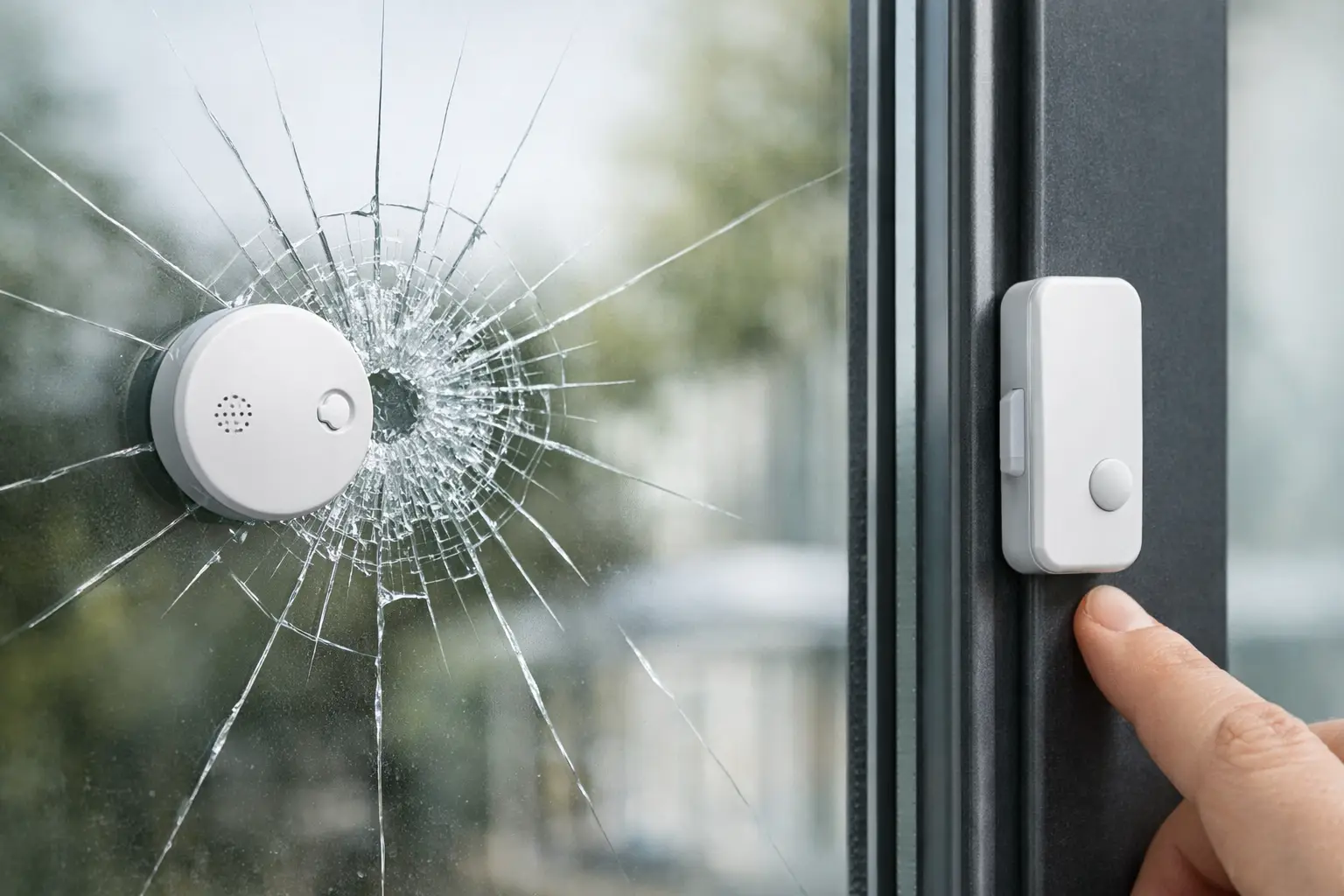 Glasbruchmelder oder Erschütterungsmelder?