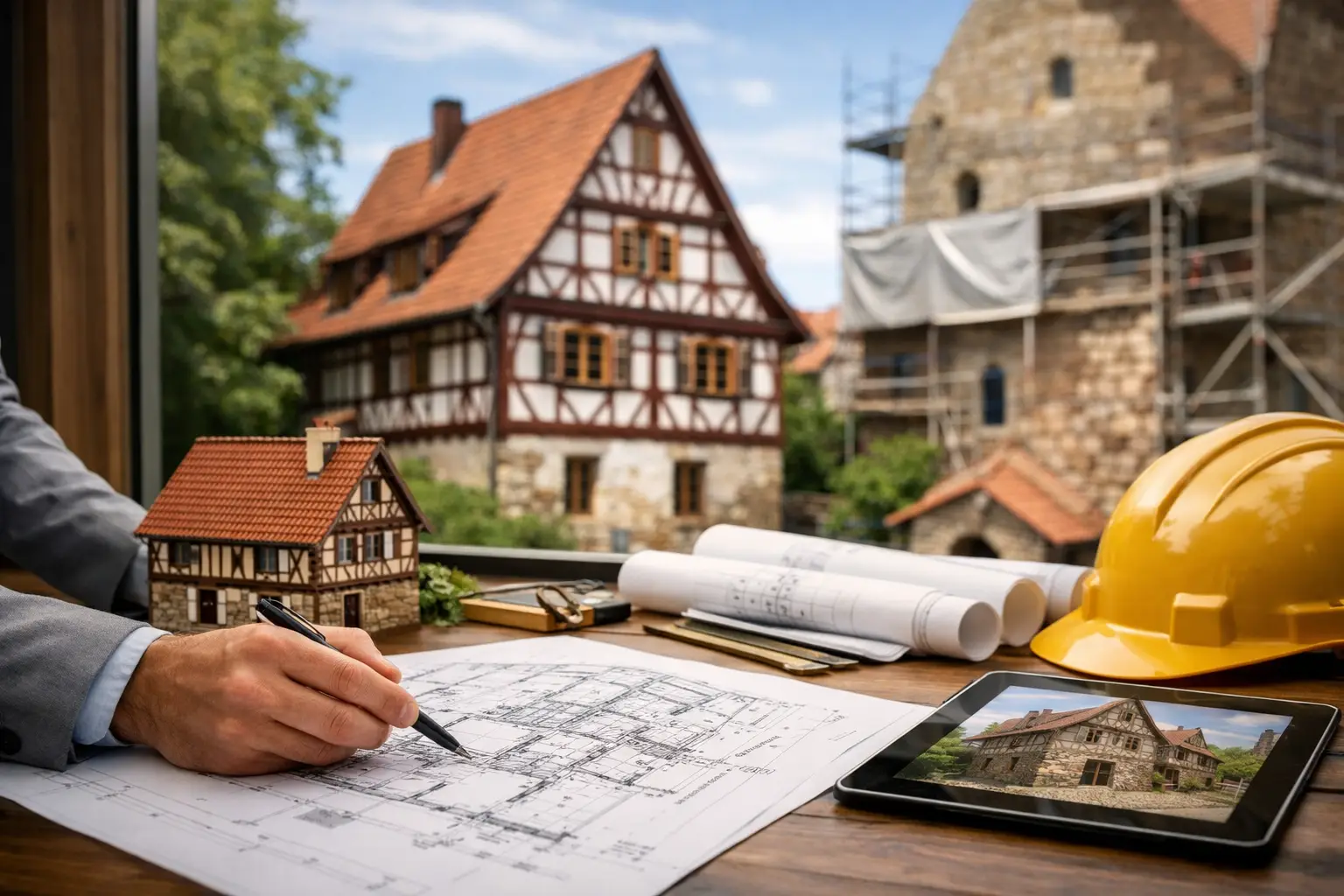 Planungshilfe für denkmalgeschützte Häuser